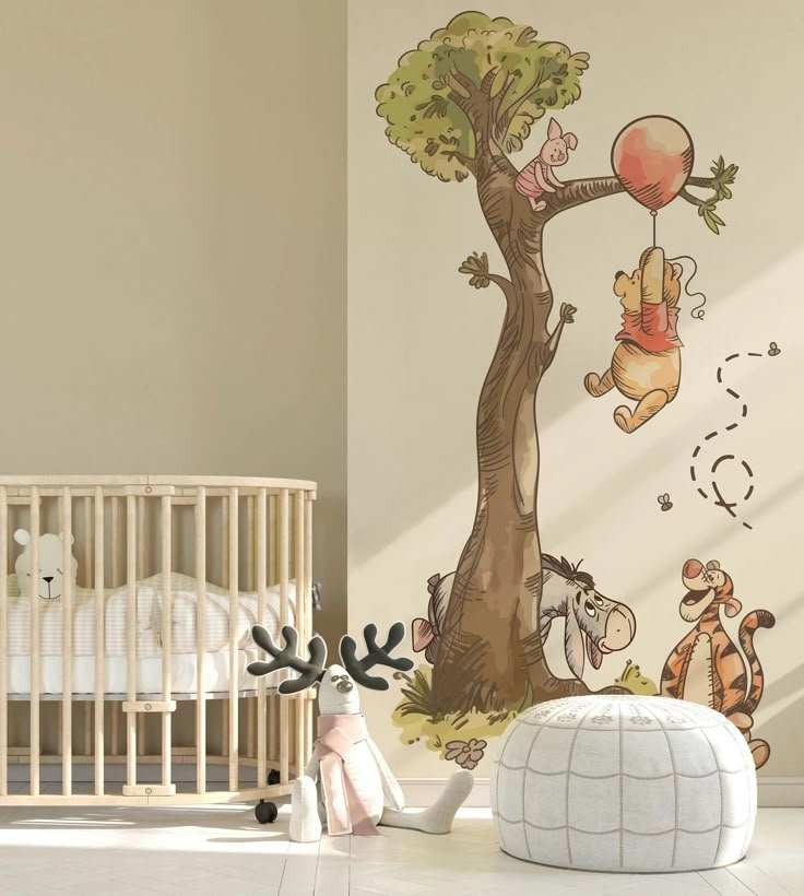 A cozy and calming baby nursery, designed with soft colors and soothing decor to create a peaceful space for your little one to rest and grow.